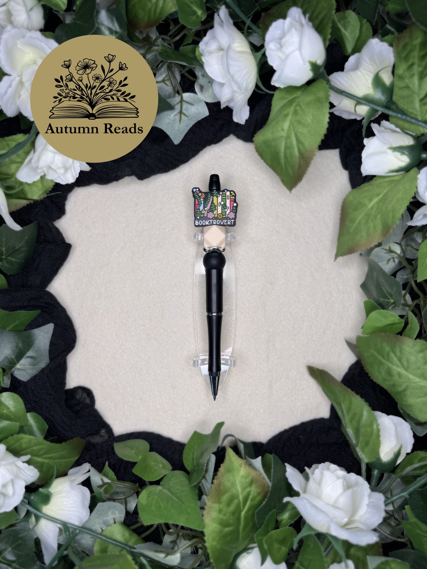 Booktrovert Beaded Ballpoint Pen