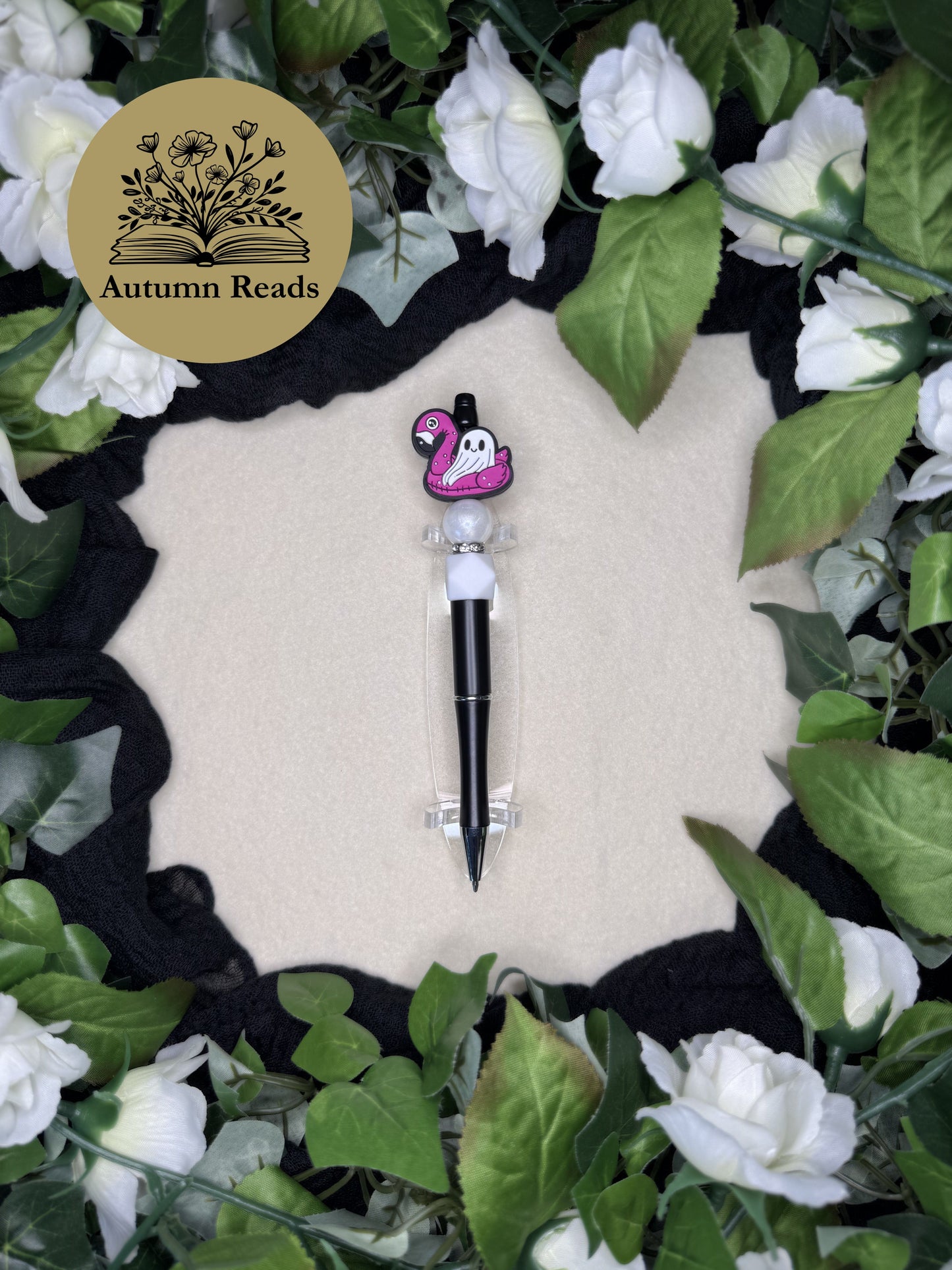 Ghost Jerry Beaded Ballpoint Pen