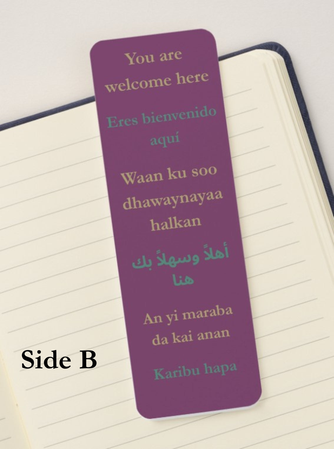 Immigrant Support Bookmark