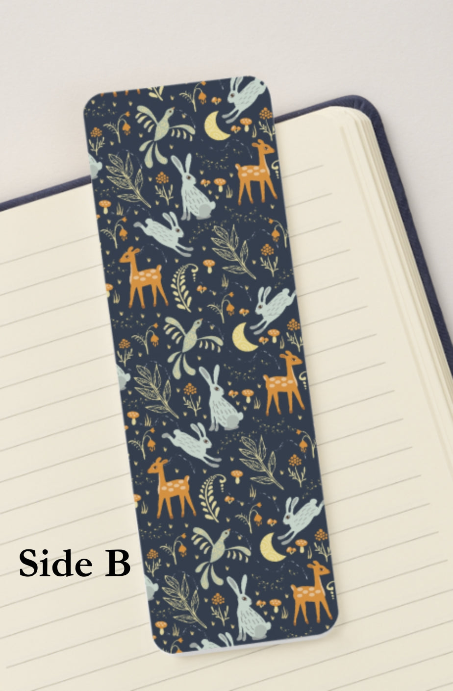 Nighttime Forest Animals Bookmark