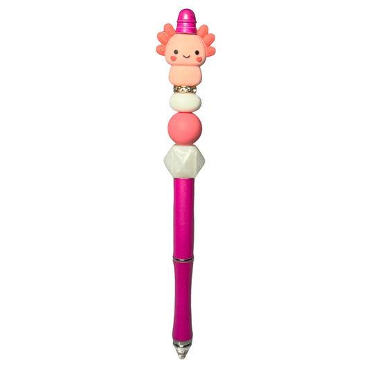 Axolotl Premium Metal Beaded Ballpoint Pen