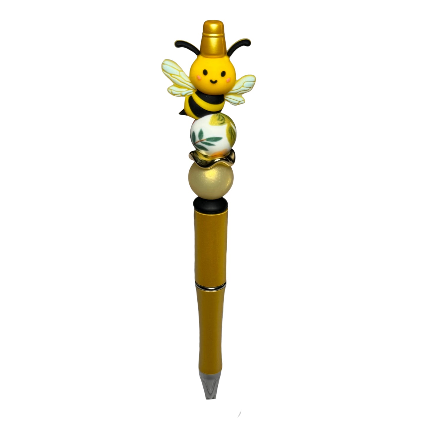 Bee Beaded Ballpoint Pen
