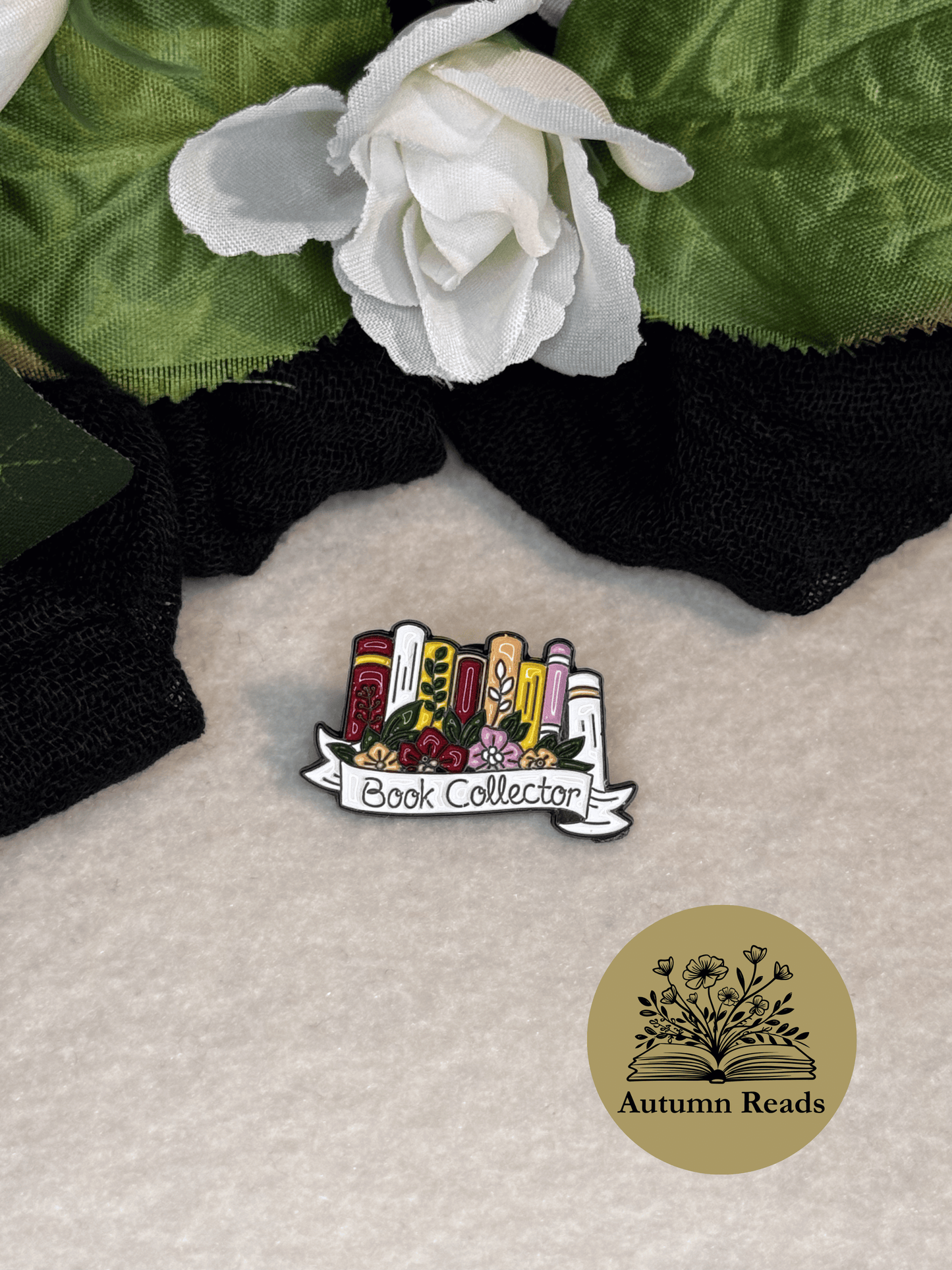 Book Collector Pin