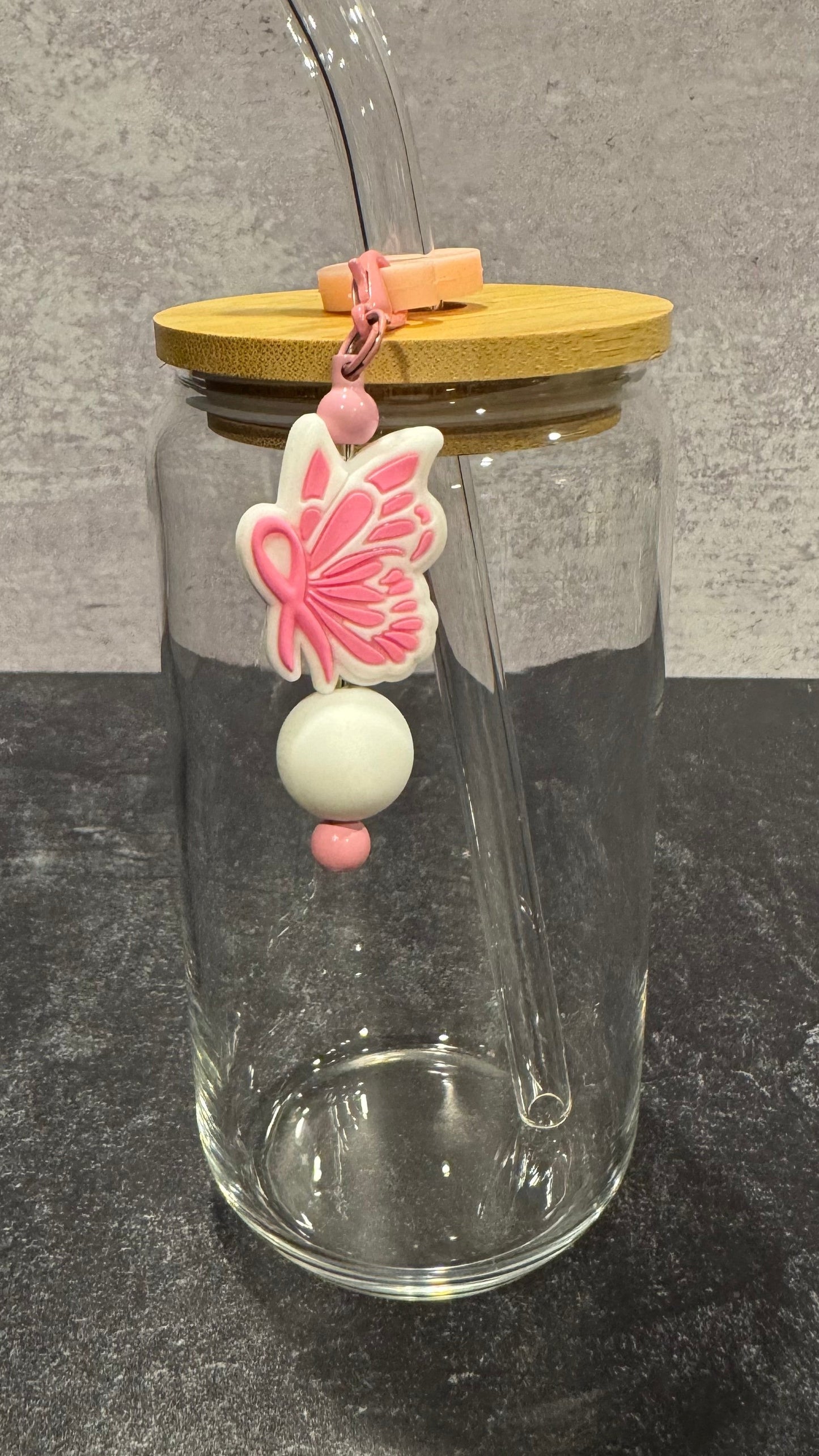 Breast Cancer Awareness Straw Buddy
