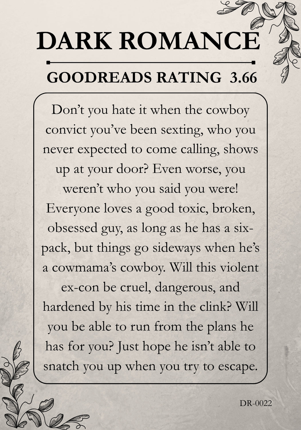 Dark Romance #22