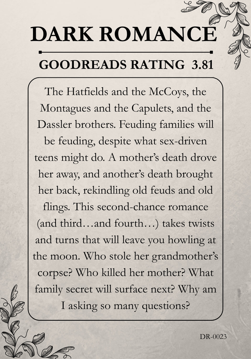 Dark Romance #23