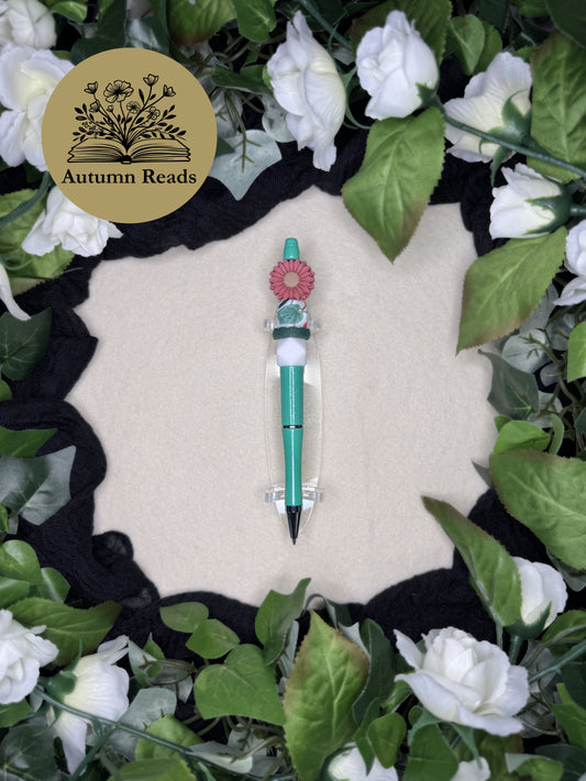 Daisy Garden Beaded Ballpoint Pen