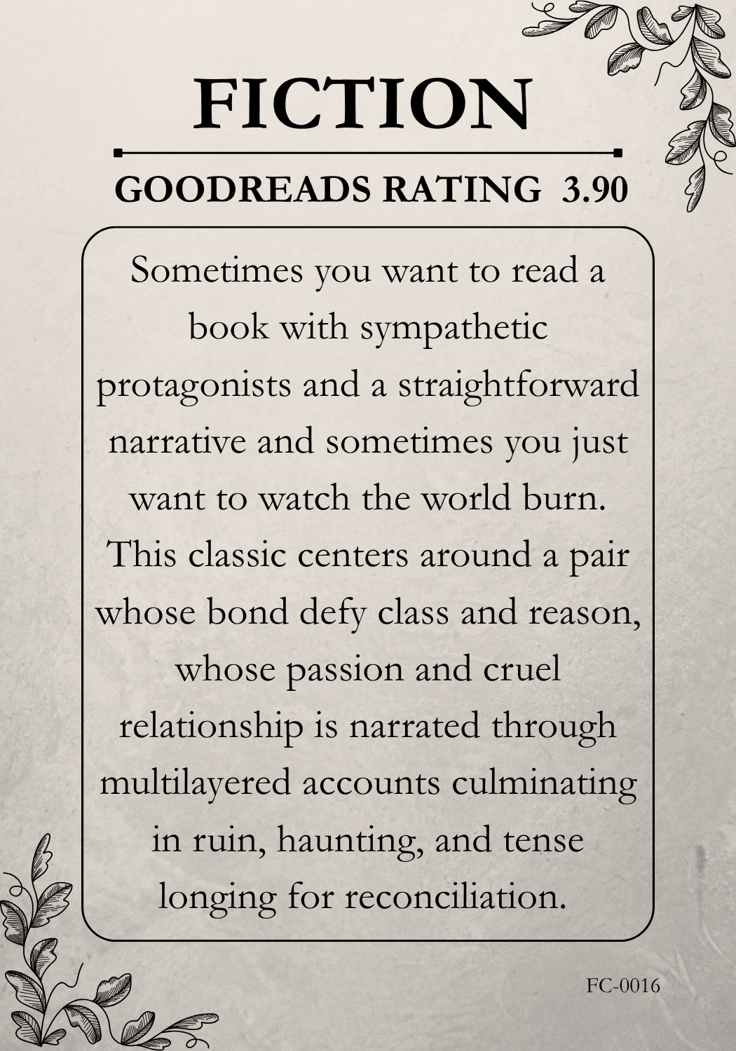 Fiction #16