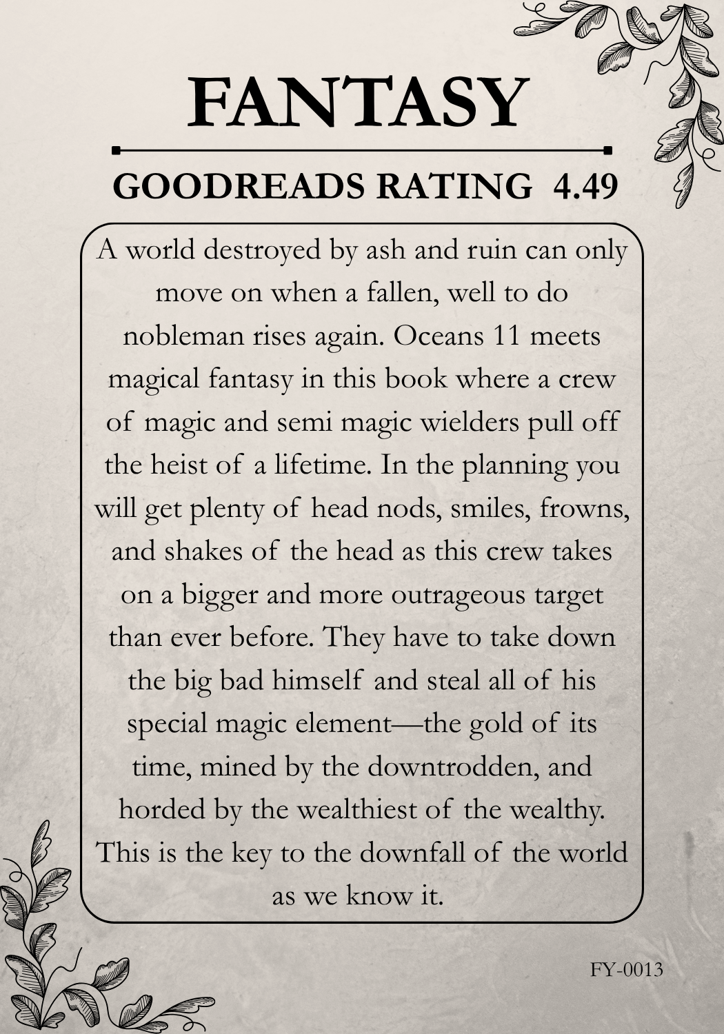 Fantasy #13