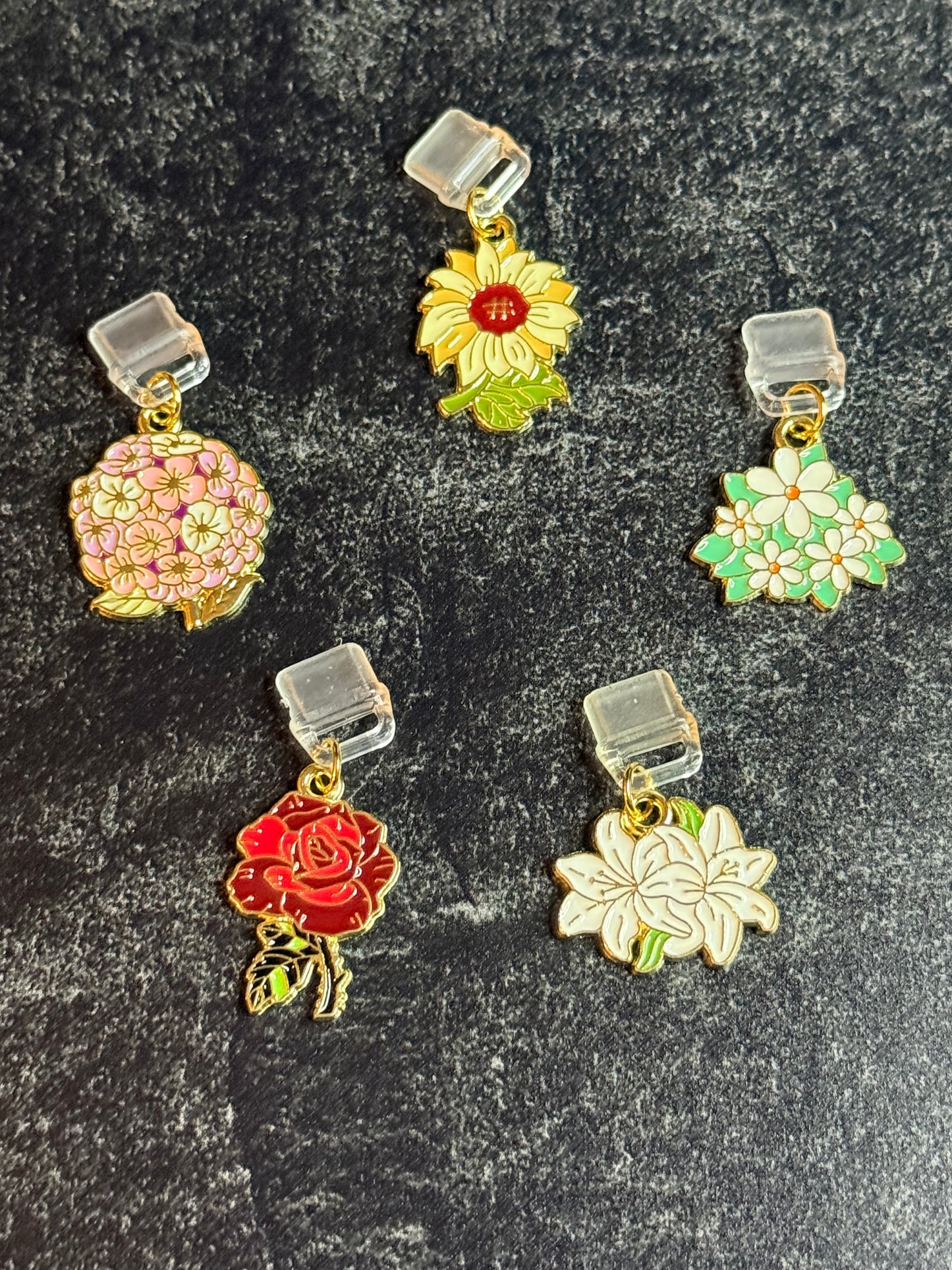 Flower Kindle Charms