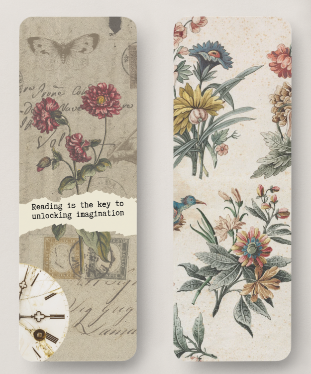 Flowers Bookmark