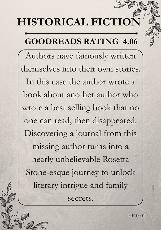 Historical Fiction #1