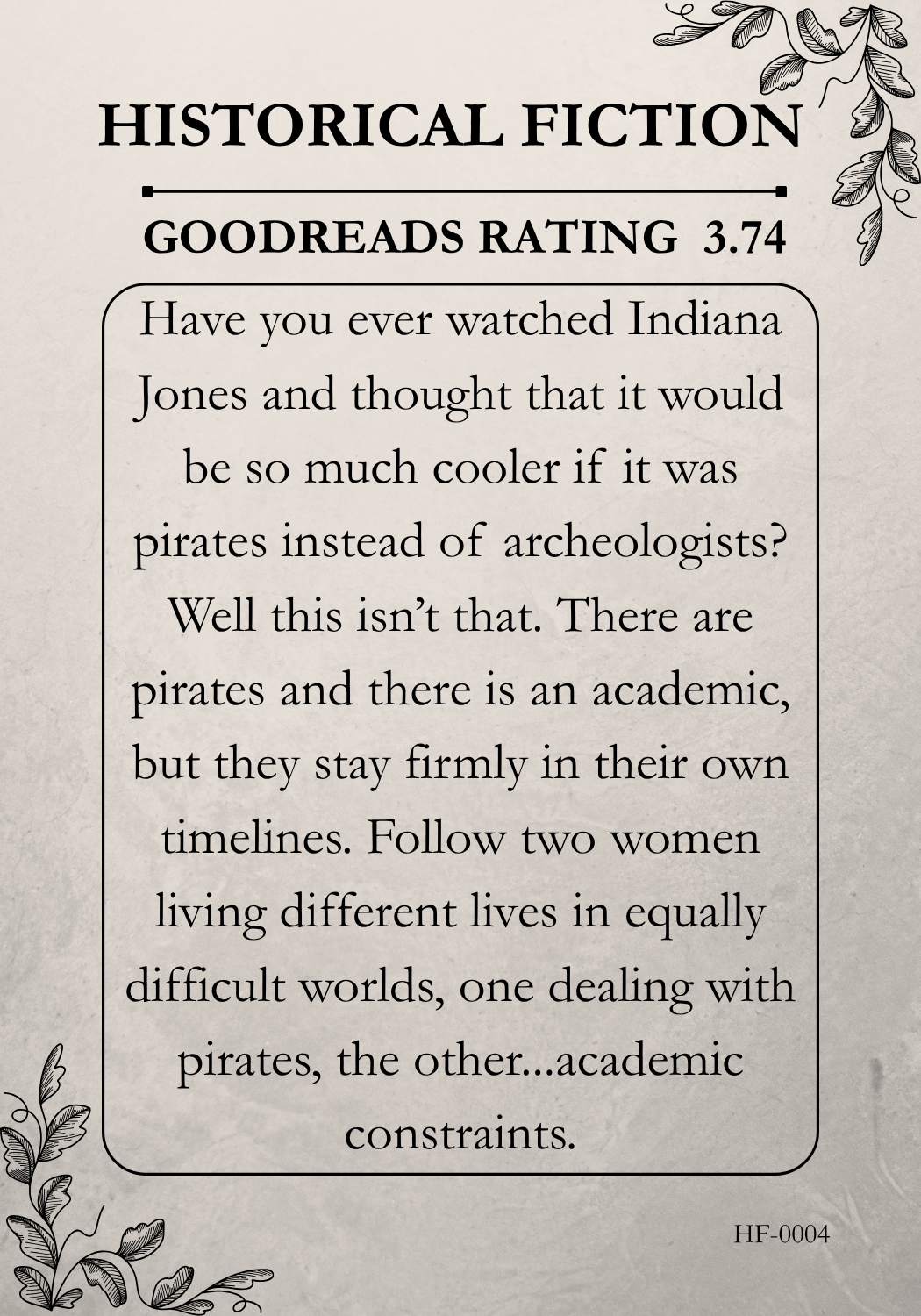 Historical Fiction #4