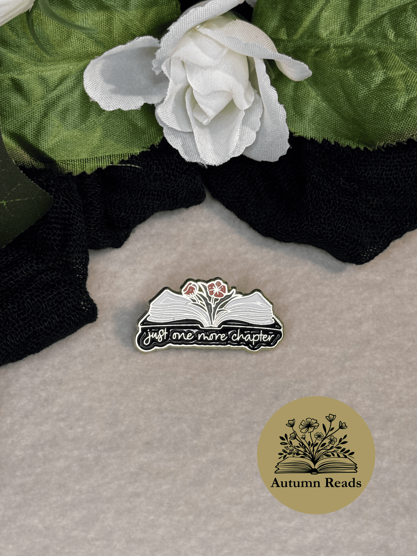 Just One More Chapter Pin