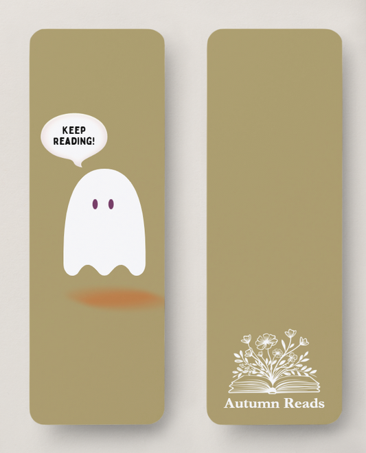 Keep Reading Ghostie Bookmark