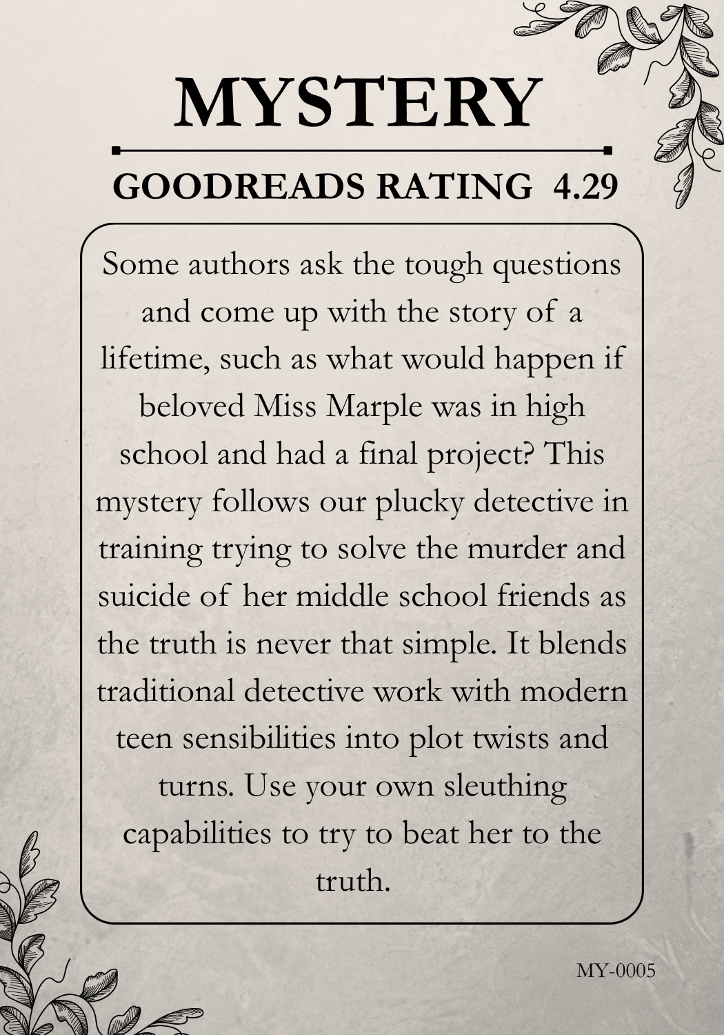 Mystery #5