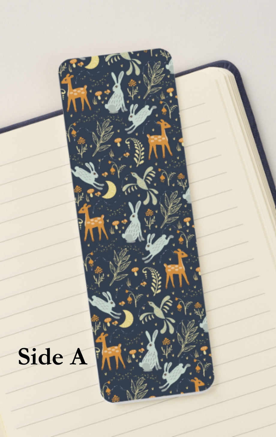 Nighttime Forest Animals Bookmark