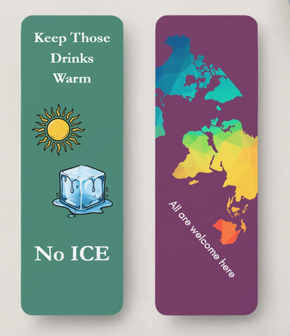 No ICE Bookmark