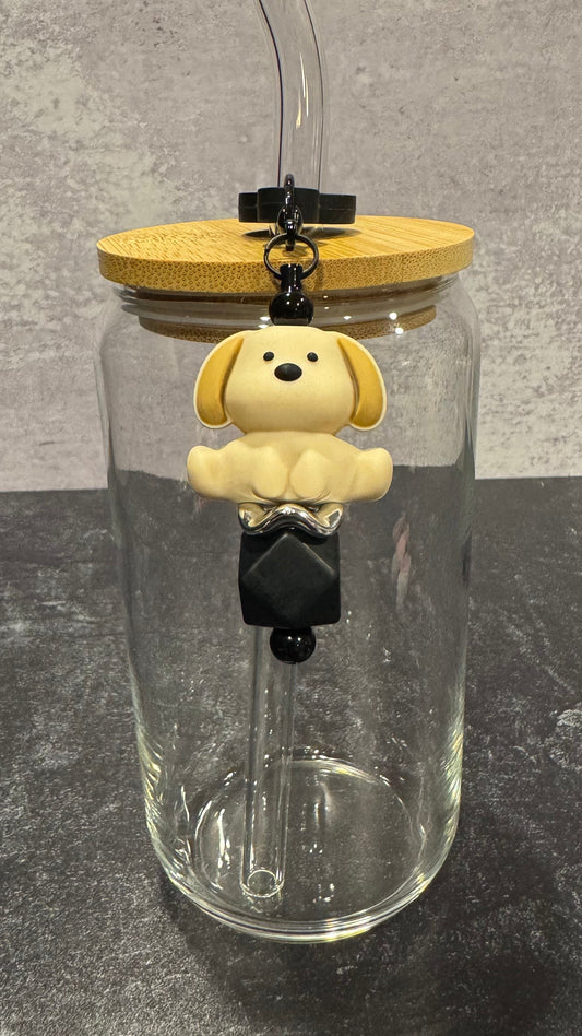 Puppy Dog Straw Buddy