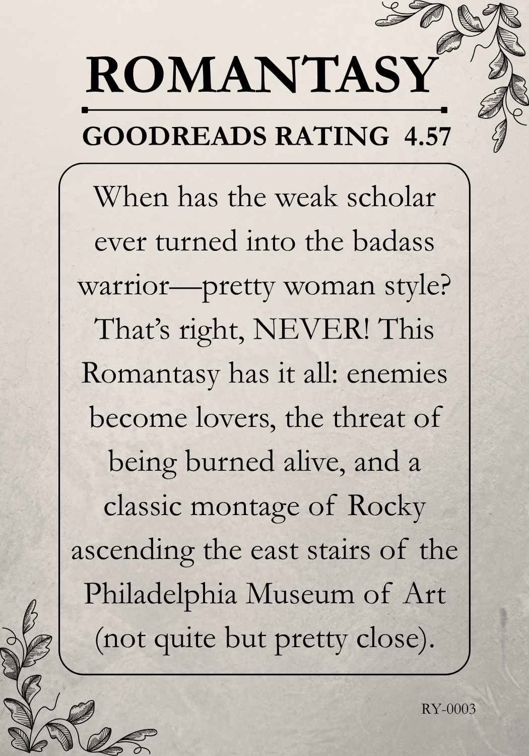 Romantasy #3