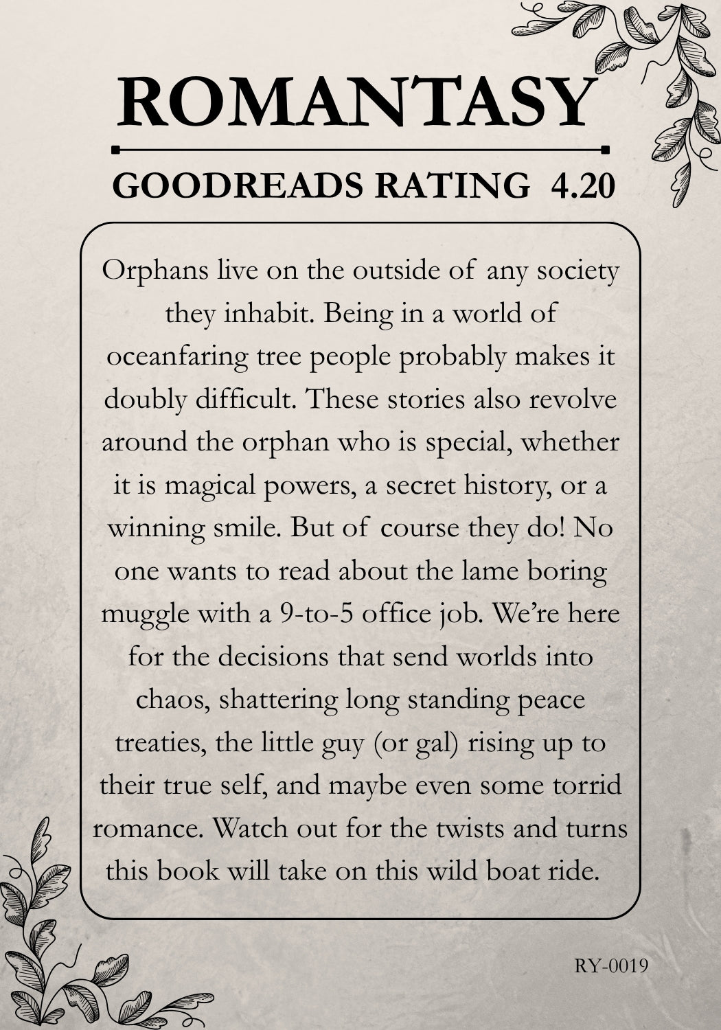 Romantasy #19