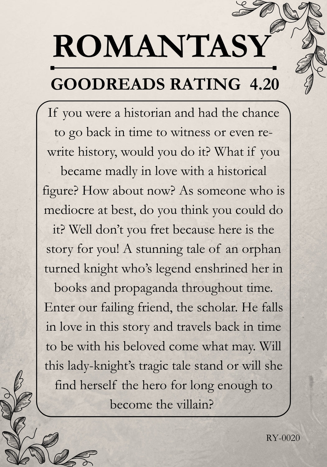 Romantasy #20