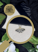 Rose Moth USB‑C Dust Plug Charm