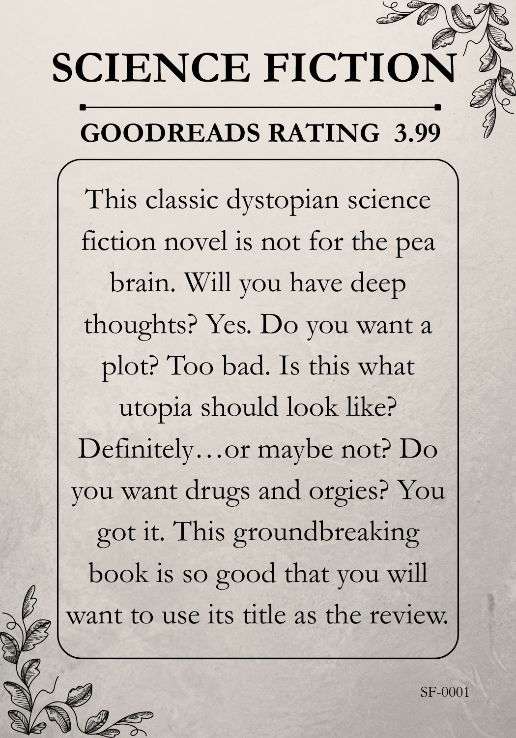 Science Fiction #1