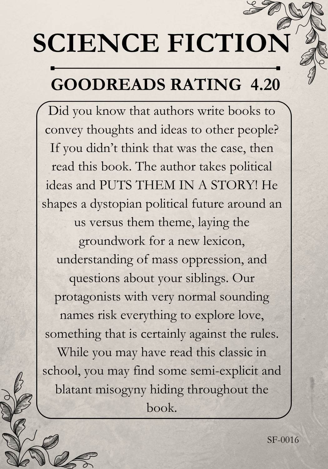 Science Fiction #16