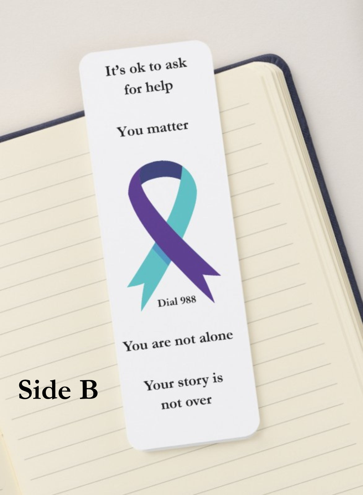 Suicide Prevention Awareness Bookmark