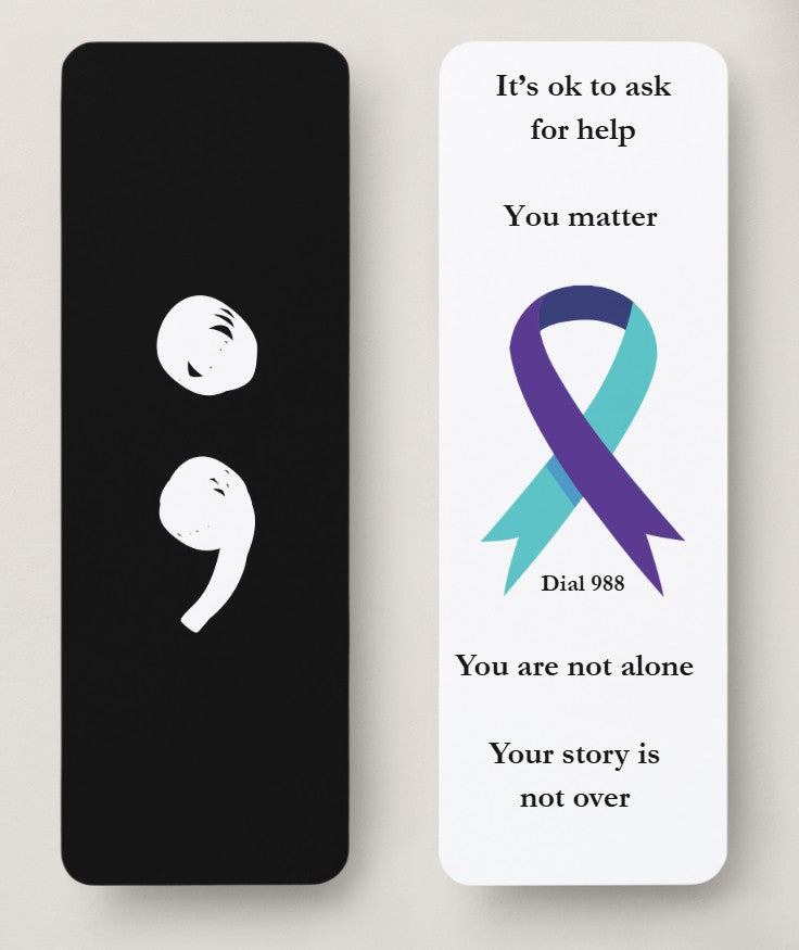 Suicide Prevention Awareness Bookmark