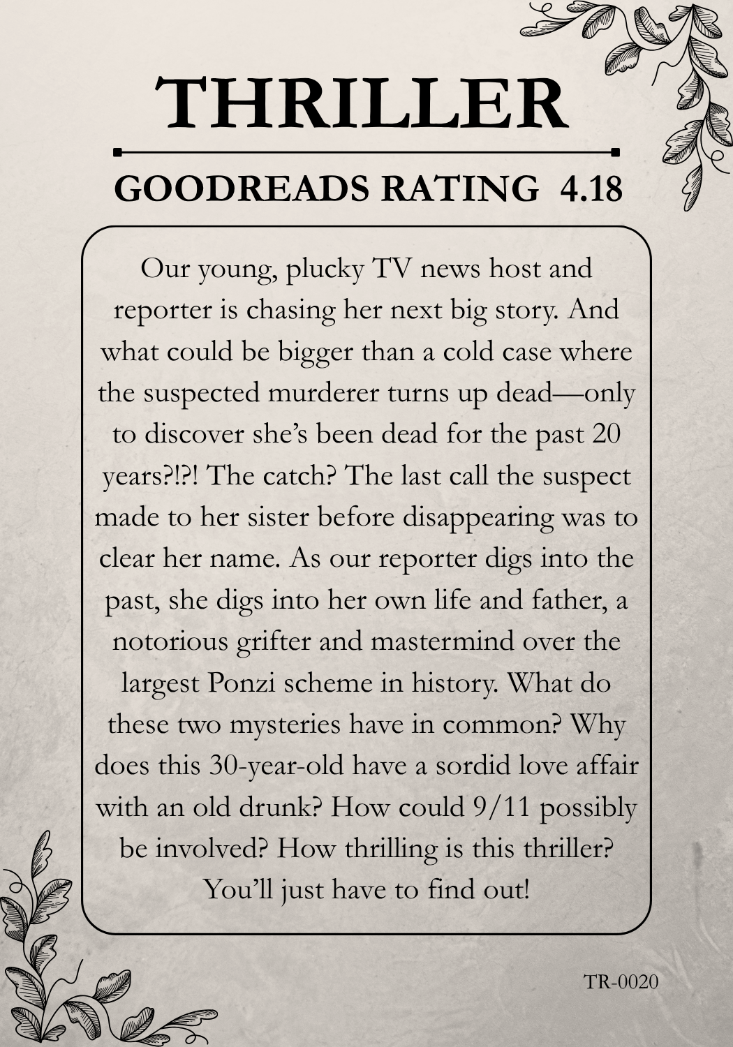 Thriller #20