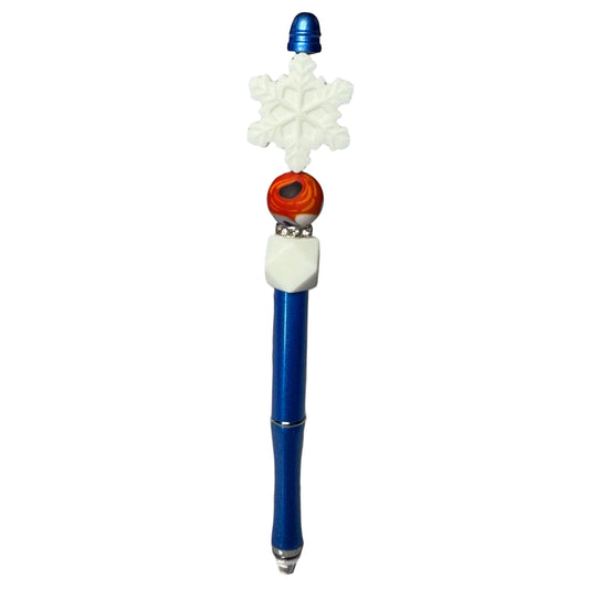 Winter Wonderland Premium Metal Beaded Ballpoint Pen
