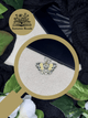 Yellow Flower Moth USB‑C Dust Plug Charm